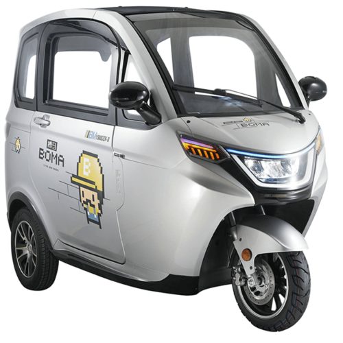 Boma X1 Fully Enclosed Electric Tricycle Dustproof