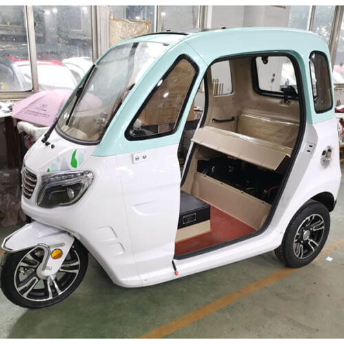 UNIVERSEECAR Electric Motorcycle Without Door For Golf Cart